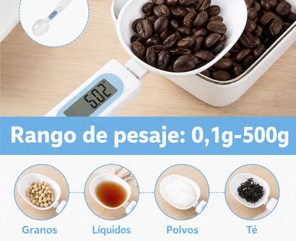 Cuchara inteligente con bascula digital